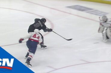 Tyler Johnson Turns On The Jets And Beats Holtby For Breakaway Goal