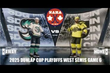 NAHA 2025 Dunlap Cup Playoffs West SF G6 - San Diego Riptide @ Cincinnati Stingers (SDG leads 3-2)