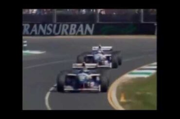 Damon Hill vs Jaques Villeneuve  Australian Grand Prix 1996