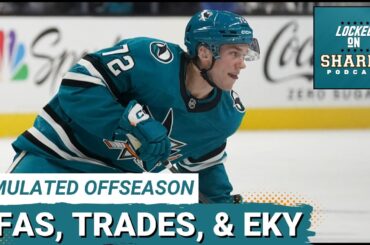 SIMULATED OFFSEASON: Who Stays, Goes, & Who Gets Paid? | How I Would Handle The Sharks' Offseason