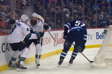 Joe Pavelski buries feed from Burns to tally OT winner shorthanded
