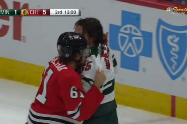 Riley Stillman Drops The Gloves With Brandon Duhaime