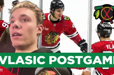Alex Vlasic, Chicago Blackhawks beat New York Islanders, POSTGAME reaction | CHGO Blackhawks Podcast