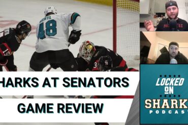 Reaction to the San Jose Sharks 2-1 Win Over the Ottawa Senators