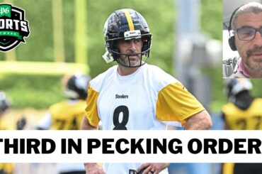 How does Steelers' Aaron Rodgers match up in AFC North with Joe Burrow, Lamar Jackson?