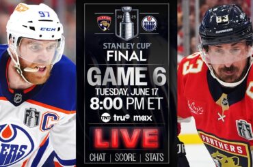 2025 Stanley Cup Final Scoreboard - Game 6: Edmonton Oilers vs. Florida Panthers