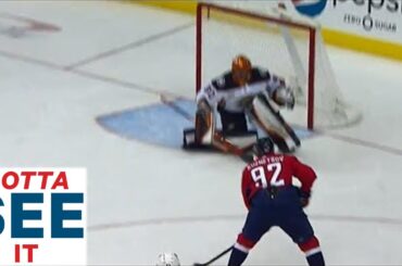 GOTTA SEE IT: Evgeny Kuznetsov Shows Off Insane Stick-Handling And Tucks It Past Ryan Miller