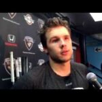 WHL Giants winger Matt Bellerive after 5-2 loss to Brandon on Oct. 29, 2014