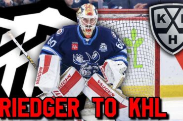 Chris Driedger To The KHL!! Jets Fan Reaction!!