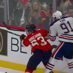 Kane high stick on Marchand - Tough Call Review