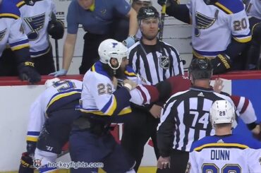 Chris Thorburn vs Luke Schenn Mar 31, 2018