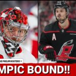 Carolina Hurricanes' Sebastian Aho & Frederik Andersen are Olympic Bound