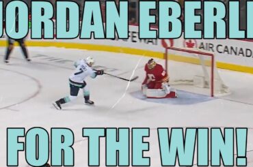 SEATTLE KRAKEN - JORDAN EBERLE FOR THE WIN - OT/SHOOTOUT