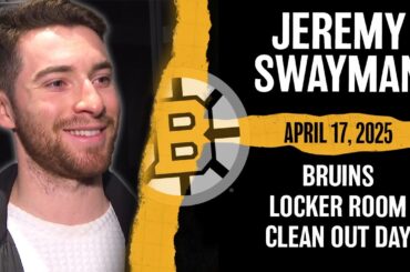 Jeremy Swayman Highlights Positive Points From Bruins Season