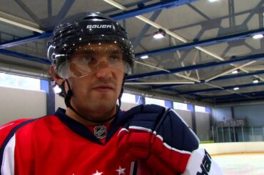 Alex Ovechkin on Bauer Gear