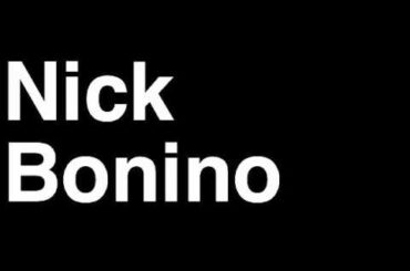 How to Pronounce Nick Bonino Anaheim Ducks NHL Hockey Player Runforthecube