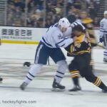 Matt Martin vs Matt Beleskey Nov 11, 2017