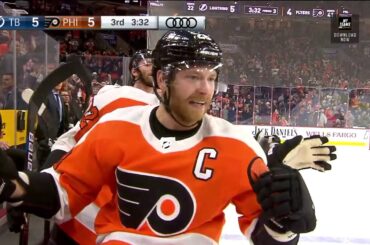 Wayne Simmonds Goal - Philadelphia Flyers vs Tampa Bay Lightning (11/17/18)