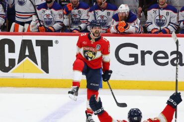 Sam Reinhart scores FOUR GOALS to clinch Lord Stanley 😼🏆