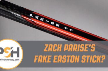 Zach Parise's Bauer made Easton Synergy GX!