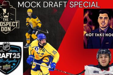 @HotTakeHockey Top 16 NHL Mock Draft!