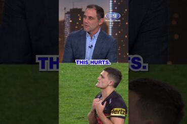 What Cam whispered to Nathan Cleary after the 2020 grand final... 👂 #9WWOS #NRL #shorts