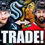 BLACKHAWKS TRADE EXCEPTIONAL STATUS FORWARD TO THE SEATTLE KRAKEN: JOE VELENO FOR ANDRE BURAKOVSKY