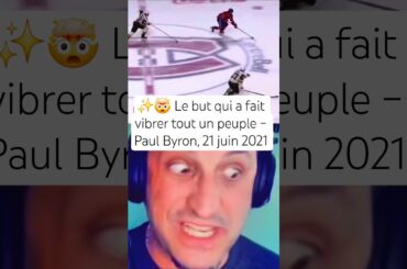 ✨🤯 Le but qui a fait vibrer tout un peuple – Paul Byron, 21 juin 2021 #nhl #hockey #lnh