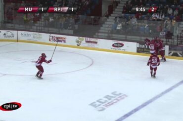 RPI Men's Hockey vs. Miami University - Game 1 Highlights
