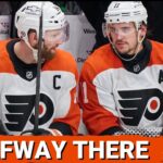 The Philadelphia Flyers at the halfway point - looking back; Plus, our Phantoms Tuesday report!