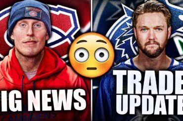 SURPRISING HABS NEWS THAT HAS FANS DIVIDED + THATCHER DEMKO TRADE UPDATE OUT OF VANCOUVER CANUCKS