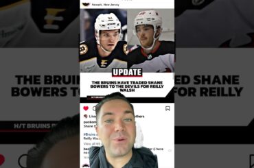 Trade 🚨 Boston Bruins trade AHL players with the New Jersey Devils