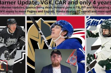 NHL Trade Rumours: Marner Update, PIT and NAS selling, Kings moving Spence, Hawks moving 3rd + more.