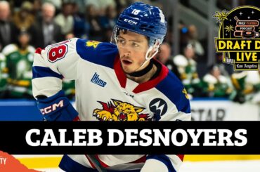 Could Caleb Desnoyers SOLVE Flyers' Center Problem At No. 6 Overall In NHL Draft? | Prospect Profile