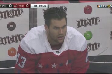 Tom Wilson kills Jamie Oleksiak, then Ovechkin arguing with Crosby between benches