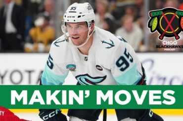 Blackhawks acquire Andre Burakovsky, Chris Peters joins  | CHGO Blackhawks Podcast