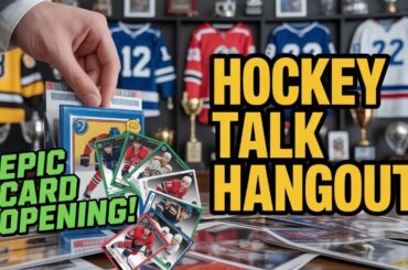 NHL Hockey Discussion + 2021-22 Uppder Deck Box Opening! Huge Hits?