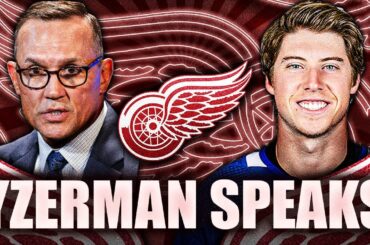 STEVE YZERMAN SPEAKS ON SIGNING TOP UFA'S: SHORT-TERM MITCH MARNER CONTRACT W/ DETROIT RED WINGS?