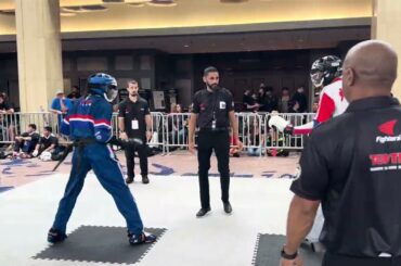 Tyler Johnson vs Michael Melendez 15-17 Boys Open Weight Sparring - Battle of Atlanta 2025
