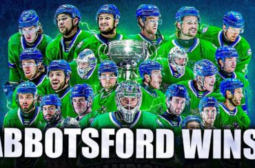 ABBOTSFORD CANUCKS WIN THE CALDER CUP + FRANCESCO AQUILINI SPEAKS OUT…