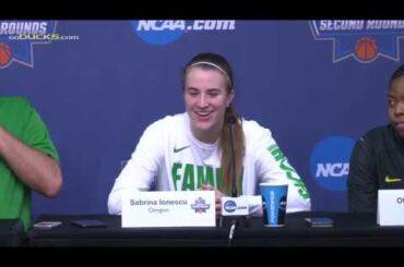 Graves, Ionescu, & Gildon Following First Round Win Over Seattle U