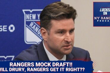New York Rangers MOCK DRAFT!! Looking to nab Brady Martin at No. 12! And can we find some steals???