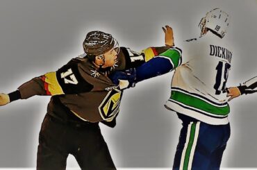 Jason Dickinson And Ben Hutton Have A Quick Tilt