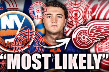 HUGE DETROIT RED WINGS TRADE UPDATE W/ NOAH DOBSON (New York Islanders Trade Rumours)