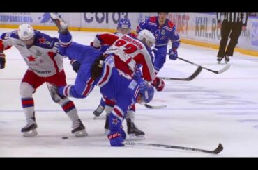 Robinson flips Khafizullin with big hip check