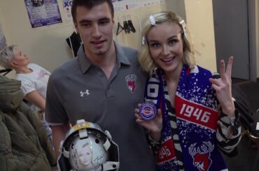 КХЛ событие – Вратарь МХЛ Даниил Андреев встретился со своим кумиром