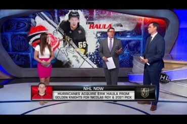 NHL Now:  Erik Haula dealt to Hurricanes by Golden Knights   Jun 27,  2019