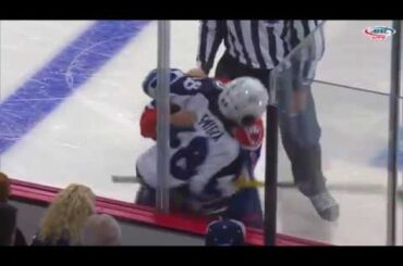 Patrick Russell vs Brendan Lemieux Oct 18, 2016