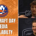 Future New York Islanders?? Schaefer & Hagens At NHL Draft Media Availability | New York Islanders