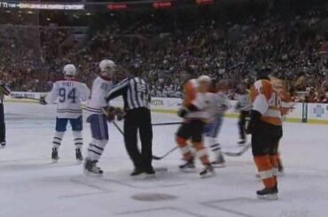 Lars Eller/Daniel Briere Incident (November 22 2010)